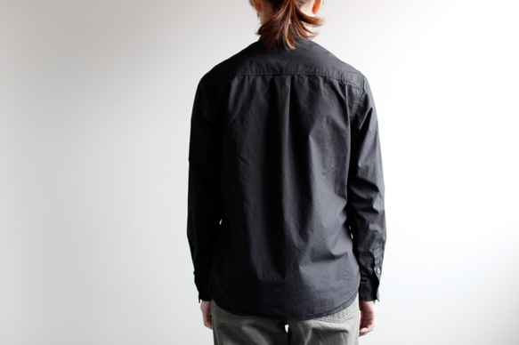 typewriter standard shirt / black 3枚目の画像