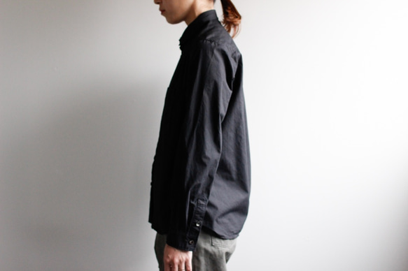 typewriter standard shirt / black 6枚目の画像