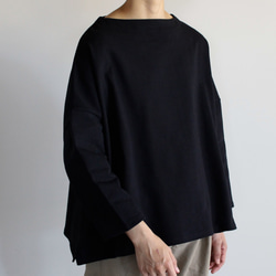 big basque shirt/black 1枚目の画像