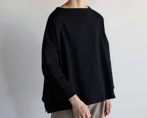 big basque shirt/black 1枚目の画像