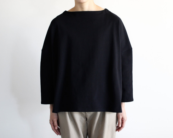 big basque shirt/black 2枚目の画像