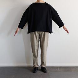 big basque shirt/black 4枚目の画像