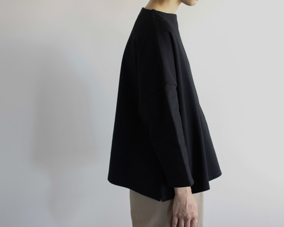 big basque shirt/black 6枚目の画像