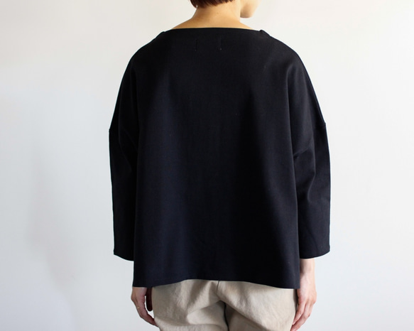 big basque shirt/black 7枚目の画像