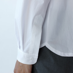 modest stitch shirt/white 5枚目の画像