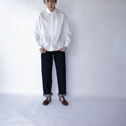 modest stitch shirt/white 10枚目の画像