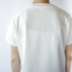 pockets tee/white 7枚目の画像