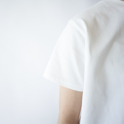 pockets tee/white 8枚目の画像