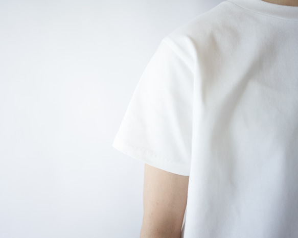 pockets tee/white 8枚目の画像