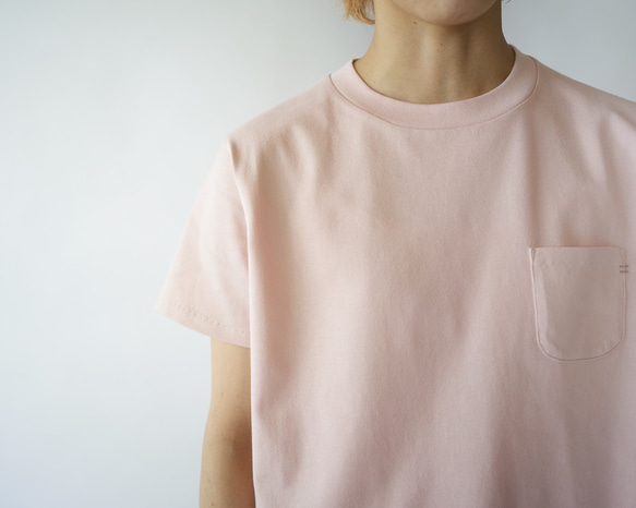 pockets tee/pink 6枚目の画像