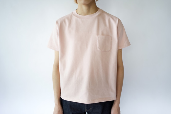 pockets tee/pink 7枚目の画像