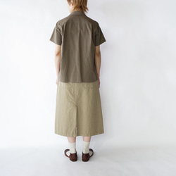 original cotton /open collar shirt/size1 5枚目の画像