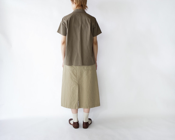 original cotton /open collar shirt/size1 5枚目の画像