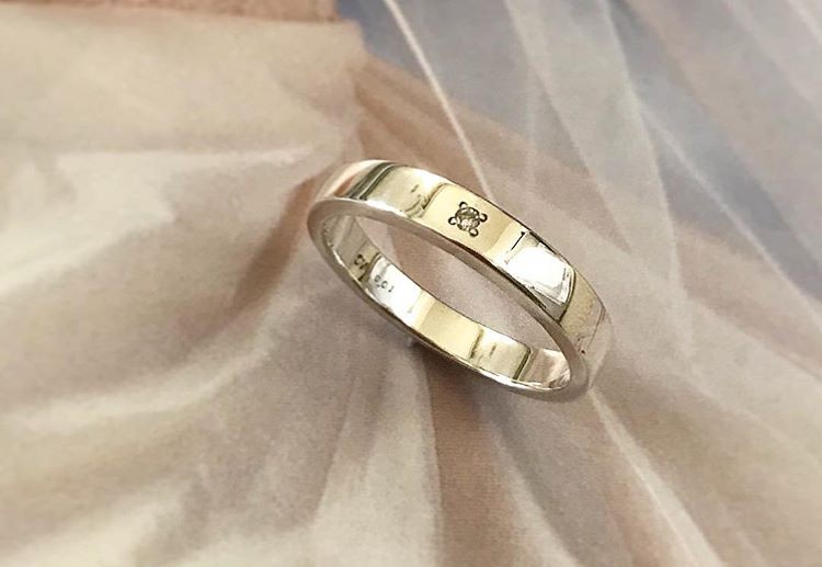 ダイヤモンド・シルバーリング