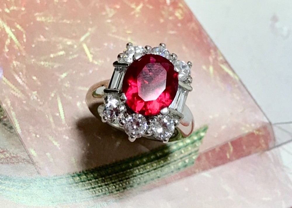 ルビー原石　観音様　ハンドメイド　シルバーリング 3b9b8e7a62d4f650b707a67ec0ad2f