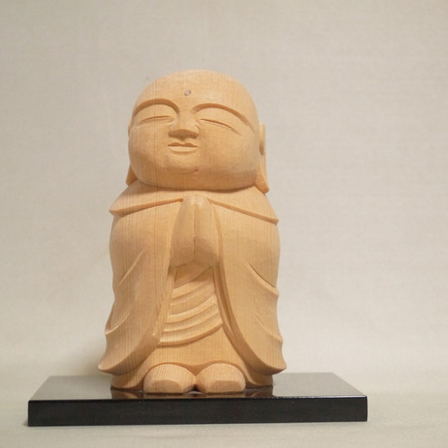 木彫り わらべ地蔵 一点もの 彫刻 ほとけすまいる 通販 4092430