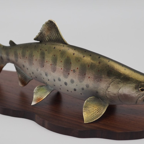 rip caswell ブロンズ 置物 オブジェ MADE IN USA 魚 Amazon.co.jp