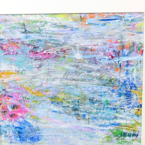 原画 アート作品 抽象画 絵画 くさかあきら 通販 11500598