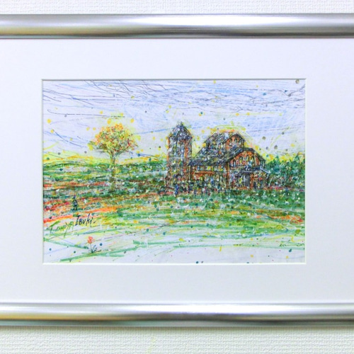 天国みたい「絵画」A4サイズ原画