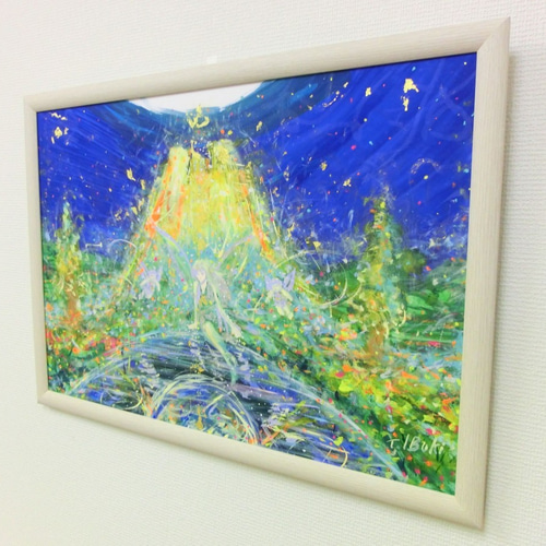 絵画　花　原画 小さなアート原画f0パネル（水彩画カーネーション02） 絵画