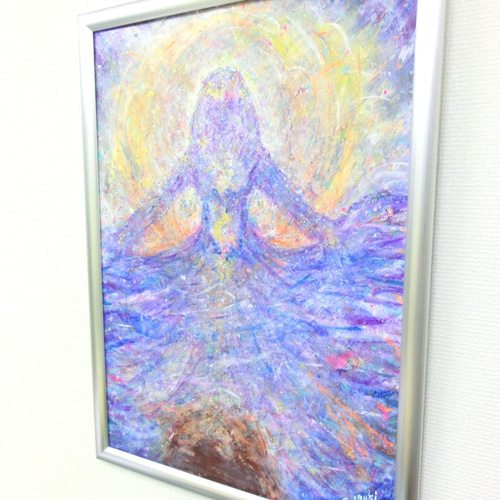 原画「この世にこんな美しい魂が存在していたなんて」額サイズ46