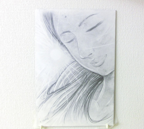 目 絵 デッサン 絵画 鉛筆画 画 プレゼント バレンタイン 鉛筆画 人物