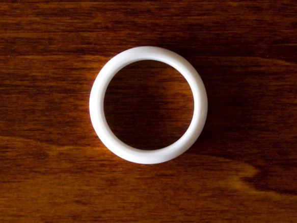 Porcelain ring <かまぼこ> 3枚目の画像