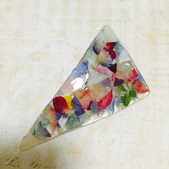 三角鑲嵌按下花瓣瓦萊塔 第3張的照片