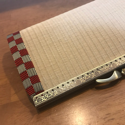 和風 畳がま口長財布 いろは×唐草 長財布 tanakatatami 通販 6538293