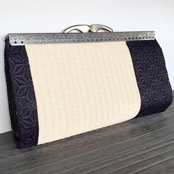 和風 畳がま口長財布 いろは×唐草 長財布 tanakatatami 通販 6538293