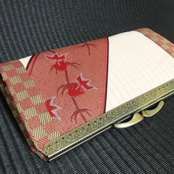 和風 畳がま口長財布 いろは×唐草 長財布 tanakatatami 通販 6538293