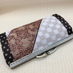 和風 畳がま口長財布 いろは×唐草 長財布 tanakatatami 通販 6538293