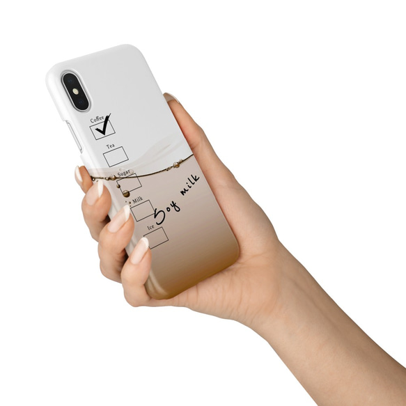 ソイラテ＊　スマホケース iPhoneケース iPhone11 iPhoneXR Xperia Galaxy 多機種対応 3枚目の画像
