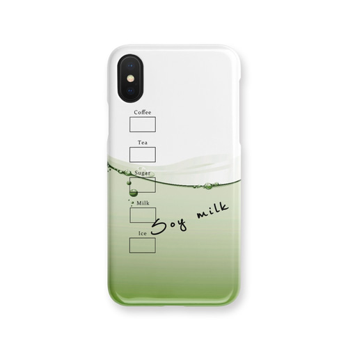 ソイ抹茶ラテ＊ スマホケース iPhoneケース iPhone12 iPhoneXR 8