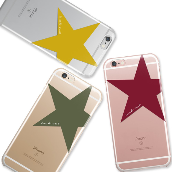 Big Star♡autumn　  iPhone11 iPhoneXR 11Pro SE クリアケース 1枚目の画像