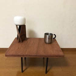 組み立て式 アイアンレッグテーブル 2枚目の画像