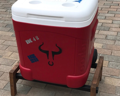 ヘビースタンド HVS-RDC レッドチリ クーラーボックススタンド Nature Tones（ネイチャートーンズ） ヘビースタンド レッドチリ HVS