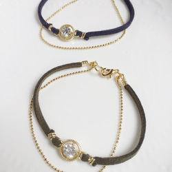 crystal bracelet     new collar☆ 5枚目の画像
