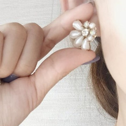 pearl flower pierce no.2 2枚目の画像