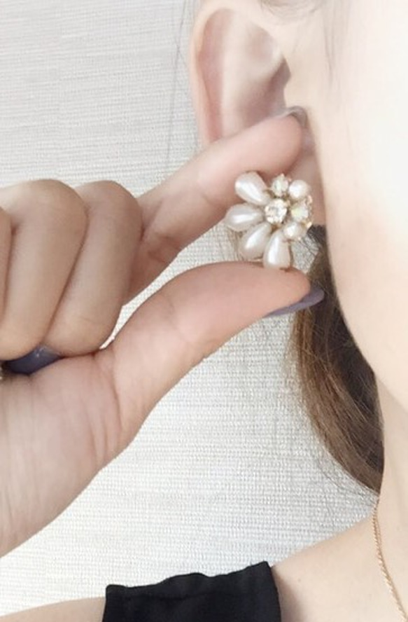 pearl flower pierce no.2 2枚目の画像