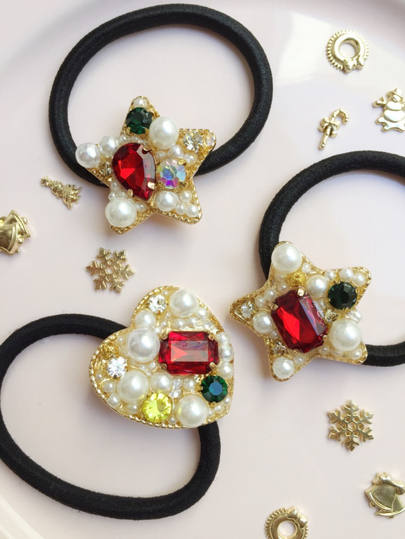 X’mas bijou hair accessory 1枚目の画像