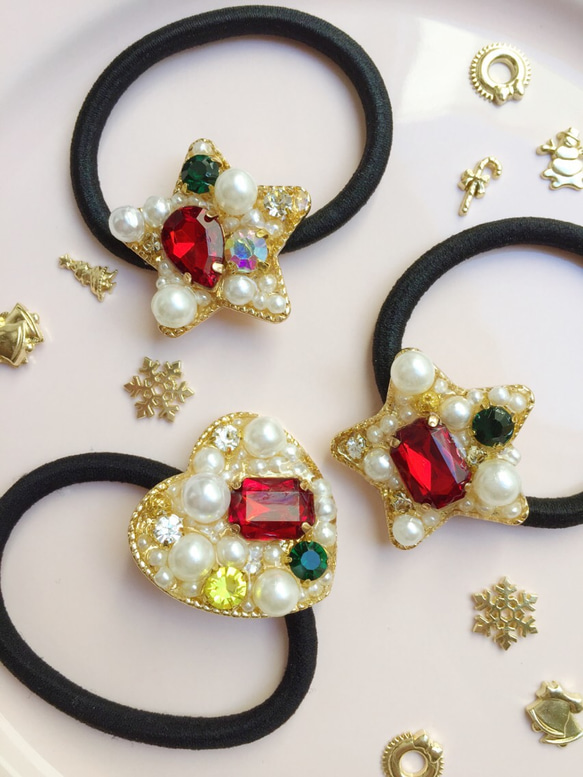 X’mas bijou hair accessory 3枚目の画像