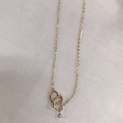 double Heart♡necklace 3枚目の画像