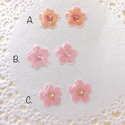 はんなりサクラピアス♪ 2枚目の画像