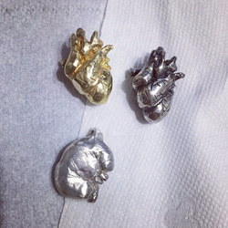 人體器官系列-心臟墜飾 / 手工製作-925銀 第4張的照片