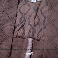 メンズ 草木染め   シャツ Flanel Lhamo shirt 4枚目の画像