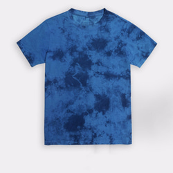 絞り染め Tシャツ shibori tee 1枚目の画像