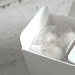 シンプル　紙箱　ホワイトBOX　S　5個　ジャム、クッキーなどに 4枚目の画像
