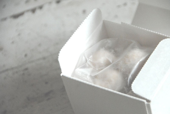 シンプル　紙箱　ホワイトBOX　S　5個　ジャム、クッキーなどに 4枚目の画像