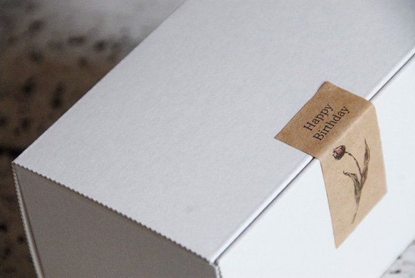 シンプル　紙箱　ホワイトBOX　M　30個　ジャム、クッキーなどに 4枚目の画像
